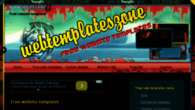 What Webtemplateszone.com website looked like in 2015 (9 years ago)