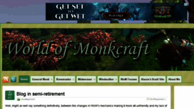 What Worldofmonkcraft.com website looked like in 2015 (9 years ago)