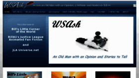 What Wsash.net website looked like in 2015 (9 years ago)