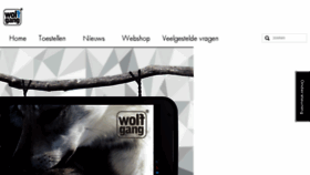 What Wolfgangmobile.com website looked like in 2015 (9 years ago)