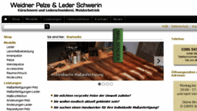 What Weidner-pelze.de website looked like in 2015 (9 years ago)