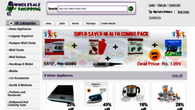 What Wholesaleshopping.in website looked like in 2015 (9 years ago)