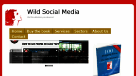 What Wildsocialmedia.com website looked like in 2015 (9 years ago)