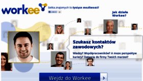 What Workee.pl website looked like in 2015 (9 years ago)