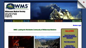 What Wms.org website looked like in 2015 (9 years ago)