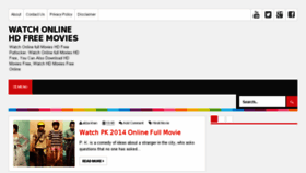 What Web4movies.com website looked like in 2015 (9 years ago)