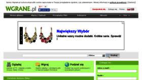 What Wgrane.pl website looked like in 2015 (9 years ago)
