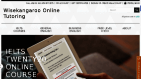 What Wisekangaroo.com website looked like in 2015 (9 years ago)