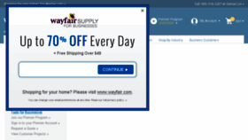 What Wayfairsupply.com website looked like in 2015 (9 years ago)
