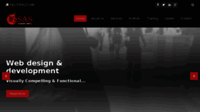 What W3sas.com website looked like in 2015 (9 years ago)