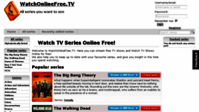 What Watchonlinefree.tv website looked like in 2015 (9 years ago)