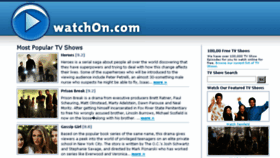 What Watch0n.com website looked like in 2015 (8 years ago)