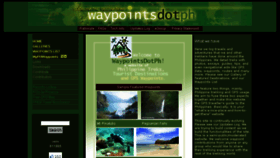 What Waypoints.ph website looked like in 2015 (8 years ago)