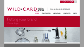 What Wildcard.co.uk website looked like in 2015 (8 years ago)