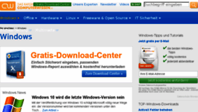 What Windows-secrets.de website looked like in 2015 (8 years ago)