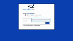 What Webmail.rdgg.nl website looked like in 2015 (8 years ago)