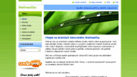 What Wellnesicko.cz website looked like in 2015 (8 years ago)