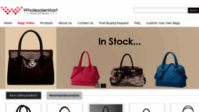 What Wholesalermart.com website looked like in 2015 (9 years ago)