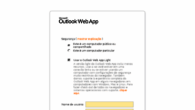 What Webmail.mec.gov.br website looked like in 2015 (8 years ago)