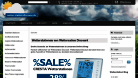 What Wetterstation-shop.de website looked like in 2015 (8 years ago)
