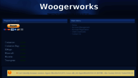 What Woogerworks.com website looked like in 2015 (8 years ago)