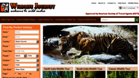 What Wildlifejourney.com website looked like in 2015 (8 years ago)