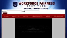 What Workforcefairness.com website looked like in 2015 (8 years ago)