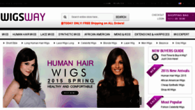 What Wigsway.com website looked like in 2015 (8 years ago)