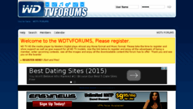 What Wdtvhd.com website looked like in 2015 (8 years ago)