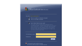 What Webmail.orp.com website looked like in 2015 (8 years ago)