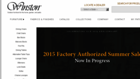 What Winstonfurniture.com website looked like in 2015 (8 years ago)
