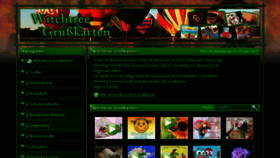 What Witchtree-grusskarten.de website looked like in 2015 (8 years ago)