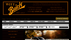 What Wittbuick.com website looked like in 2015 (8 years ago)