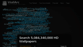 What Wallarc.com website looked like in 2015 (8 years ago)