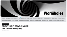 What Willardswormholes.com website looked like in 2015 (8 years ago)