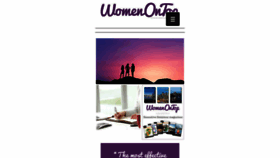 What Womenontop.com.au website looked like in 2015 (8 years ago)