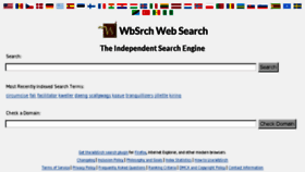 What Wbsrch.com website looked like in 2015 (8 years ago)