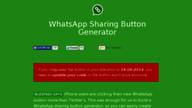 What Whatsapp-sharing.com website looked like in 2015 (8 years ago)