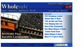 What Wholesaletrains.com website looked like in 2015 (8 years ago)