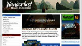 What Wanderlust-magazine.co.uk website looked like in 2015 (8 years ago)