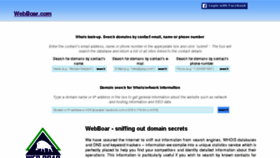 What Webboar.com website looked like in 2015 (8 years ago)