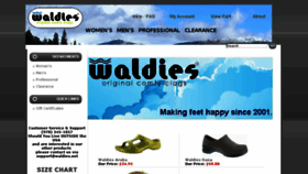 What Waldies.net website looked like in 2015 (8 years ago)