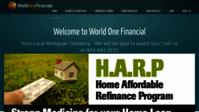 What Worldonefinancial.com website looked like in 2015 (8 years ago)
