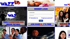 What Wazzub.com website looked like in 2015 (8 years ago)