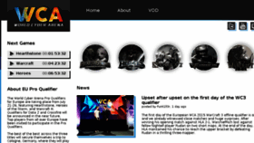 What Wca-europe.com website looked like in 2015 (8 years ago)