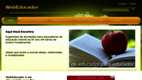 What Webeducador.com website looked like in 2015 (8 years ago)