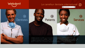 What Webdent.com website looked like in 2015 (10 years ago)