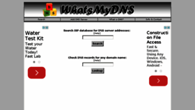 What Whatsmydns.com website looked like in 2015 (8 years ago)