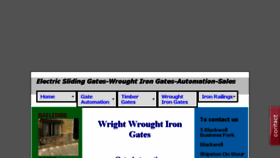 What Wrightwroughtiron.co.uk website looked like in 2015 (8 years ago)