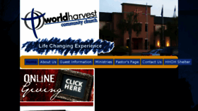 What Worldharvestministries.com website looked like in 2015 (8 years ago)